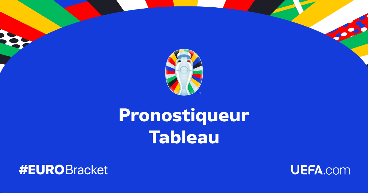 Tableau tournoi UEFA EURO 2024