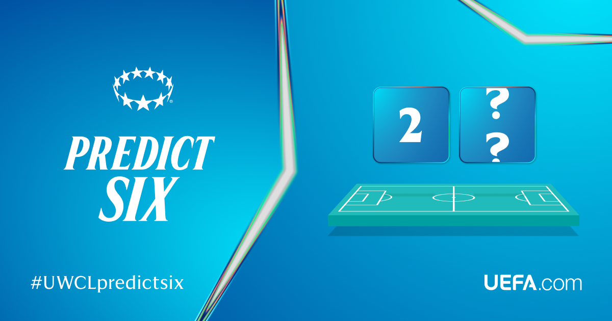 Javascript Official Icon Image Predict Six – Official Match Predictor | UEFA Women's Champions League ...